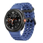 Ocean Style Quick Release Buckle Solid Color Silicone Watch Band, For Samsung Galaxy Watch8 / Watch8 Classic