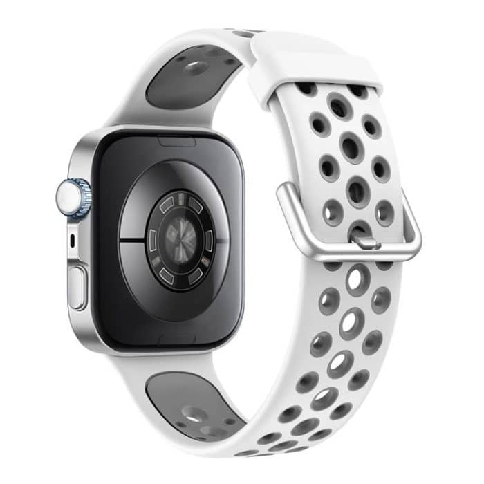 Round Holes Two Color Silicone Watch Band, For Huawei Watch Fit4 Pro / Fit4 / Fit3 – Bild 4