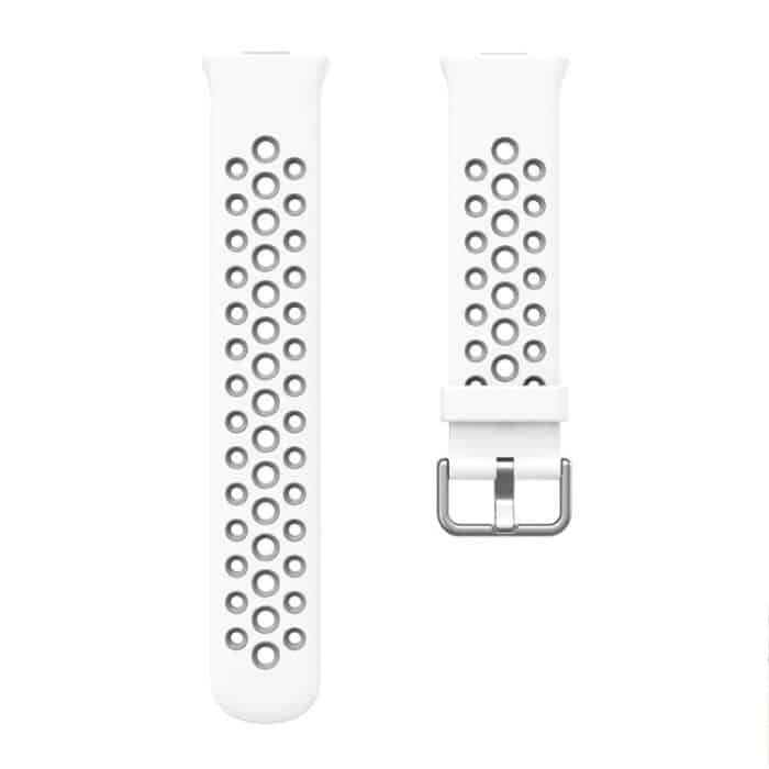 Round Holes Two Color Silicone Watch Band, For Huawei Watch Fit4 Pro / Fit4 / Fit3 – Bild 6