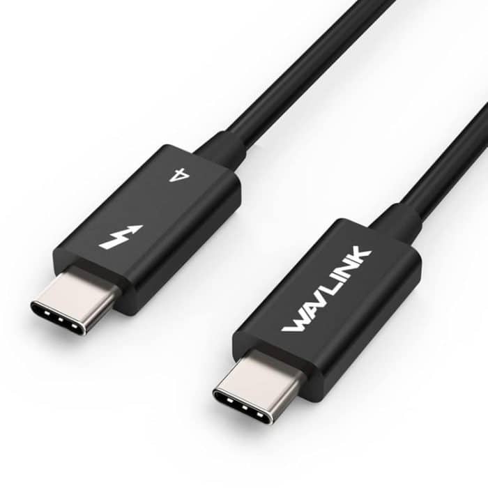 SYA0029819.jpg WAVLINK T4C7P USB-C / Typ-C auf Typ-C 40Gbps Thunderbolt 4 Datenkabel – Bild 1