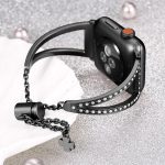 V-Shaped Diamond Zinc Alloy Watch Band, For Apple Watch 46mm / 49mm / 45mm / 44mm, For Apple Watch 42mm / 41mm / 40mm / 38mm – Bild 7