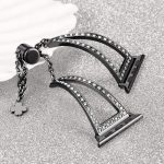 V-Shaped Diamond Zinc Alloy Watch Band, For Apple Watch 46mm / 49mm / 45mm / 44mm, For Apple Watch 42mm / 41mm / 40mm / 38mm – Bild 8