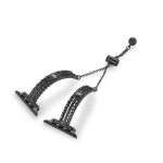 White Stone Love Bracelet Zinc Alloy Watch Band, For Apple Watch 46mm / 49mm / 45mm / 44mm, For Apple Watch 42mm / 41mm / 40mm / 38mm – Bild 7