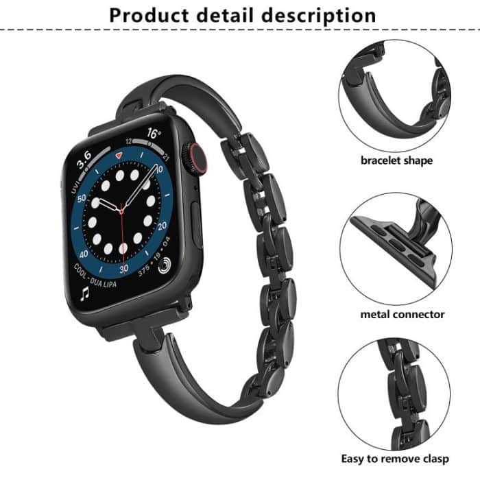Metal Bracelets Zinc Alloy Watch Band, For Apple Watch 46mm / 49mm / 45mm / 44mm, For Apple Watch 42mm / 41mm / 40mm / 38mm – Bild 5