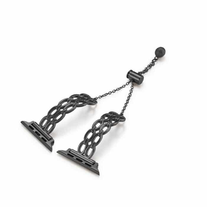 Double Ring Chain Zinc Alloy Watch Band, For Apple Watch 46mm / 49mm / 45mm / 44mm, For Apple Watch 42mm / 41mm / 40mm / 38mm – Bild 7