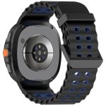 Marine Dual Buckle Two Color Silicone Watch Band, For Samsung Galaxy Watch8 / Watch8 Classic – Bild 5