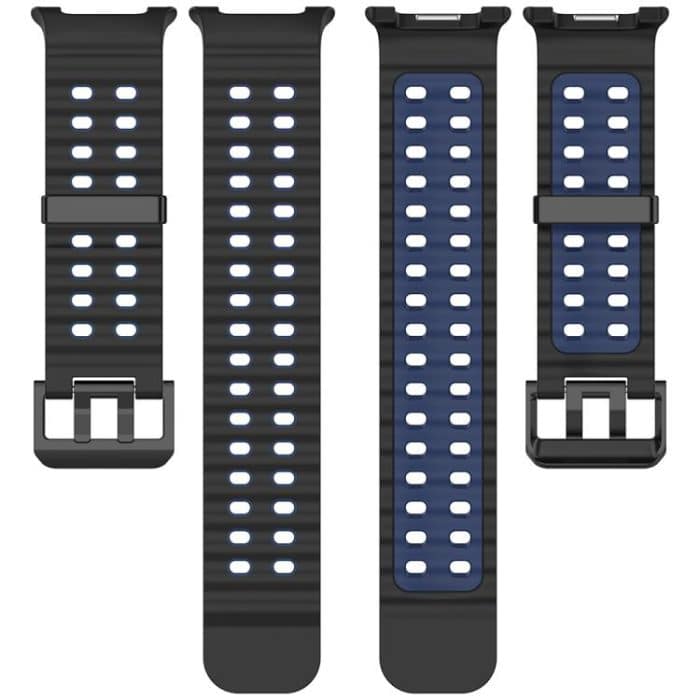 Marine Dual Buckle Two Color Silicone Watch Band, For Samsung Galaxy Watch8 / Watch8 Classic – Bild 7