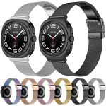 Turtle Buckle Milanese Metal Watch Band, For Samsung Galaxy Watch Ultra 47mm / Ultra 2025 – Bild 2