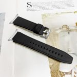 Dual Sides Lychee Genuine Leather Watch Band, For Samsung Galaxy Watch Ultra 47mm / Ultra 2025 – Bild 4