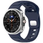 Reverse Buckle Single Color Silicone Watch Band, For Samsung Galaxy Watch8 / Watch8 Classic