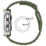 Reverse Buckle Single Color Silicone Watch Band, For Samsung Galaxy Watch8 / Watch8 Classic – Bild 3