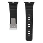 Magnetic Clasp Silicone Watch Band, For Apple Watch 46mm / 49mm / 45mm / 44mm – Bild 6