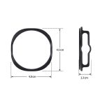 ENKAY Hat-Prince  2 in 1 Solid Color PC Watch Cover with Full Coverage PMMA Soft Film, For Samsung Galaxy Watch8 Classic 46mm – Bild 9