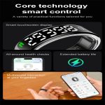R13 SIZE 9 Smart Ring, Support Heart Rate / Blood Oxygen / Sleep Monitoring / Motion Sensing Game – Bild 3
