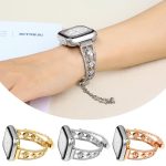 Platinum Star Zirconium Metal Watch Band, For Apple Watch 46mm / 49mm / 45mm / 44mm, For Apple Watch 42mm / 41mm / 40mm / 38mm – Bild 6