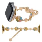 Four Leaf Clover Chain Alloy Watch Band, For Apple Watch 46mm / 49mm / 45mm / 44mm, For Apple Watch 42mm / 41mm / 40mm / 38mm – Bild 3