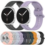 Colorful Buckle Grooved Silicone Watch Band, For Samsung Galaxy Watch8 / Watch8 Classic – Bild 2