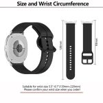 Colorful Buckle Grooved Silicone Watch Band, For Samsung Galaxy Watch8 / Watch8 Classic – Bild 3