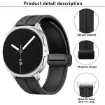 Fold Magnetic Buckle Hybrid Nylon Silicone Watch Band, For Samsung Galaxy Watch8 / Watch8 Classic – Bild 4