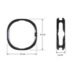 ENKAY Hat-Prince 2 in 1 Electroplated Soft TPU Cover with Full Coverage PMMA Soft Film, For Samsung Galaxy Watch8 Classic 46mm – Bild 3