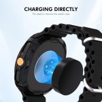 ENKAY Hat-Prince 2 in 1 Electroplated Soft TPU Cover with Full Coverage PMMA Soft Film, For Samsung Galaxy Watch8 Classic 46mm – Bild 5