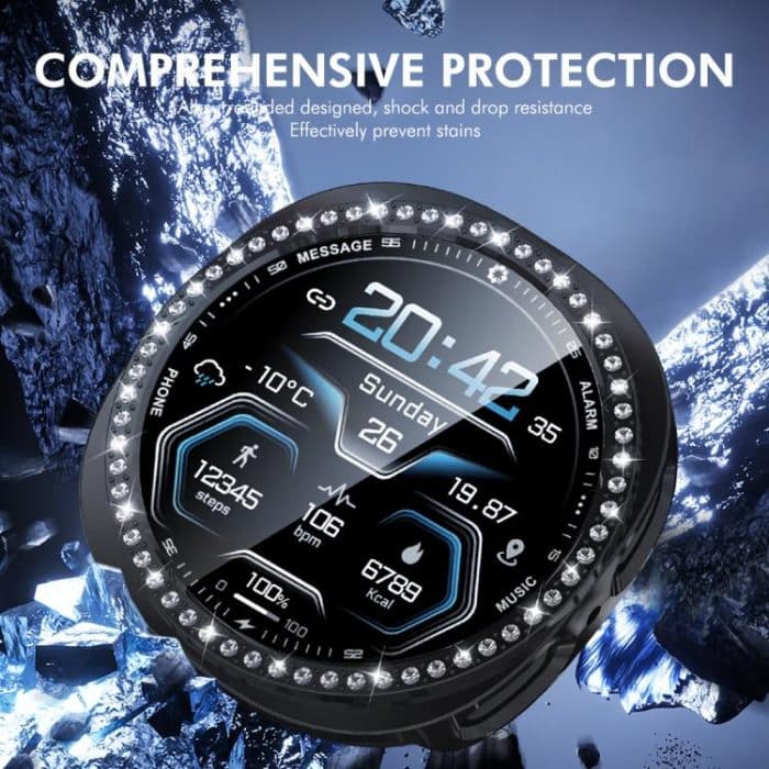ENKAY Hat-Prince Diamond PC Watch Cover with Full Coverage PMMA Soft Film, For Samsung Galaxy Watch8 44mm, For Samsung Galaxy Watch8 40mm – Bild 7