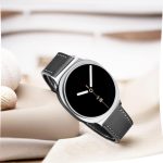 Round Tail Square Buckle Leather Watch Band, For Samsung Galaxy Watch8 / Watch8 Classic – Bild 6