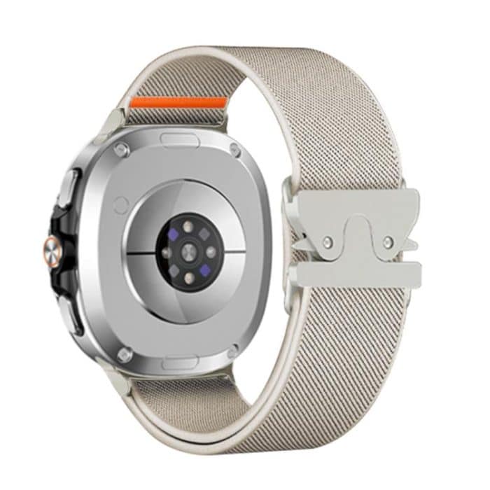 SYA002998701A.jpg Parachute Buckle Stretch Nylon Watch Band, For Samsung Galaxy Watch8 / Watch8 Classic – Bild 1