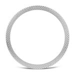 Rhombic Texture Bezel and Black Reverse Buckle Silicone Watch Band, For Samsung Galaxy Watch8 44mm, For Samsung Galaxy Watch8 40mm – Bild 5