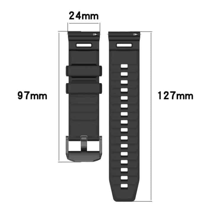 Armor Silicone Watch Band, For Garmin Venu X1 – Bild 4