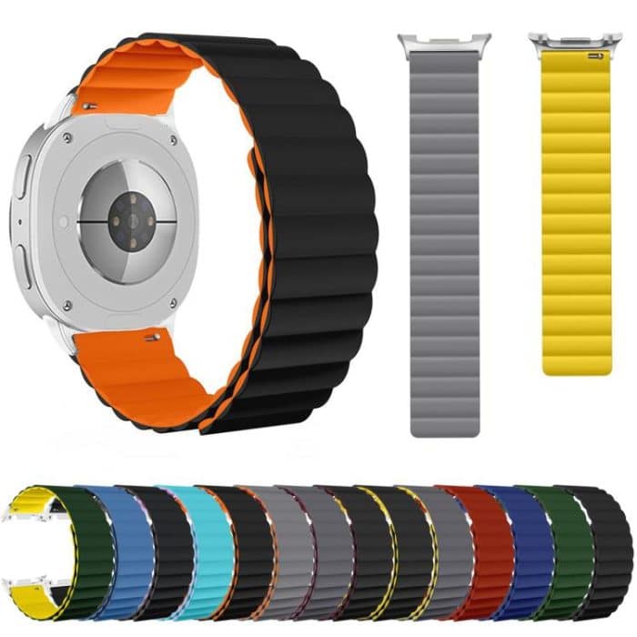 Magnetic Silicone Watch Band, For Samsung Galaxy Watch8 / Watch8 Classic – Bild 2