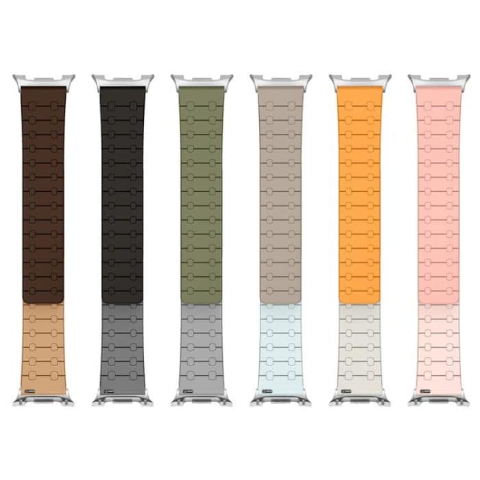 Two Color Loop Magnetic Silicone Watch Band, For Samsung Galaxy Watch8 / Watch8 Classic – Bild 3