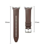 Metal Head Leather Skin Silicone Watch Band, For Samsung Galaxy Watch8 / Watch8 Classic – Bild 4