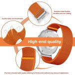 Adjustable Single Loop Elastic Nylon Watch Band, For Samsung Galaxy Watch8 / Watch8 Classic – Bild 4