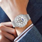 Integrated One Bead Stainless Steel Watch Band, For Samsung Galaxy Watch8 / Watch8 Classic – Bild 4