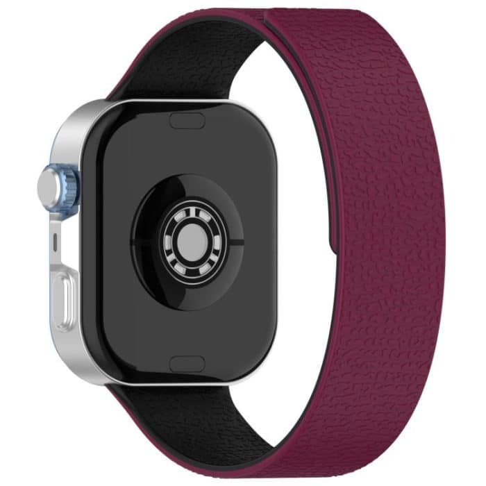 Lychee Texture Soft Magnetic Silicone Watch Band, For Huawei Watch Fit4 / Fit4 Pro / Fit3 – Bild 5