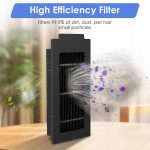 JUNSUNMAY 4 Stück Kehrmaschinen-Reinigungsfilter für Ecovacs Deebot T50 Pro / T50 Max / T50 Omni – Bild 4