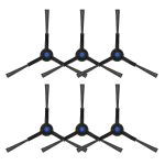 JUNSUNMAY 6 Stück Kehrbürste, dreieckig, Seitenbürste für Ecovacs Deebot T50 Pro/T50 Max/T50 Omni