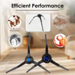 JUNSUNMAY 6 Stück Kehrbürste, dreieckig, Seitenbürste für Ecovacs Deebot T50 Pro/T50 Max/T50 Omni – Bild 6