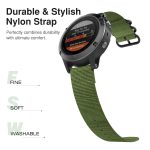 Für Garmin Fenix 5S 20 mm Dreiring-Nylonarmband – Bild 3