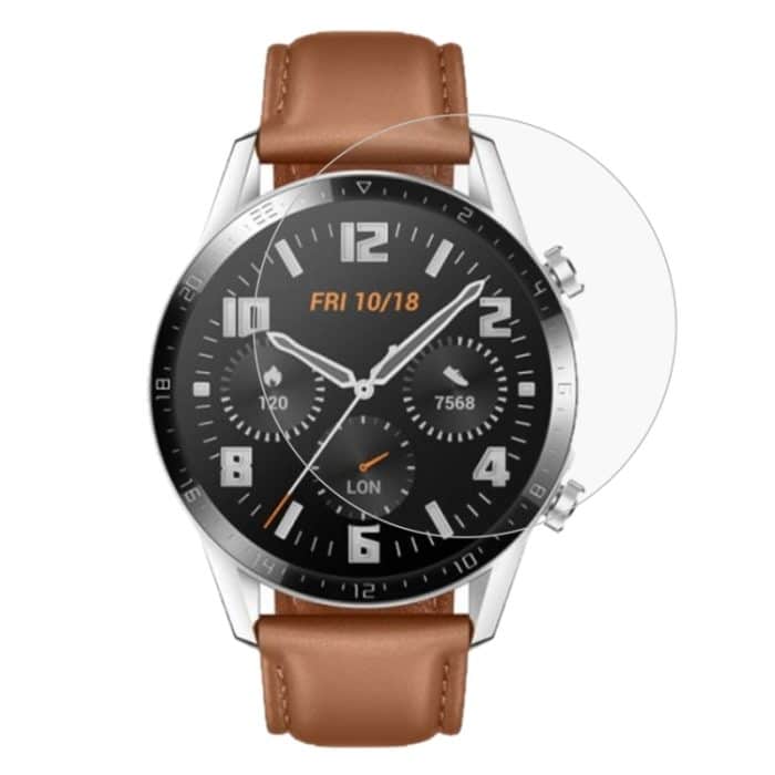 SYA00722801.jpg Für Huawei Watch GT 2 46 mm (2019) ENKAY Hat-Prince 0,2 mm 9H 2,15D gehärtete Glasfolie mit gebogenen Kanten, For HUAWEI Watch GT 2 46mm (2019) (1 PC), For HUAWEI Watch GT 2 46mm (2019) (2 PCS) – Bild 1