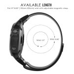 Für Garmin Fenix 5 Milan Metall-Edelstahl-Metallarmband, 20MM, 22MM, 26MM – Bild 4