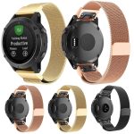 Für Garmin Fenix 5 Milan Metall-Edelstahl-Metallarmband, 20MM, 22MM, 26MM – Bild 2