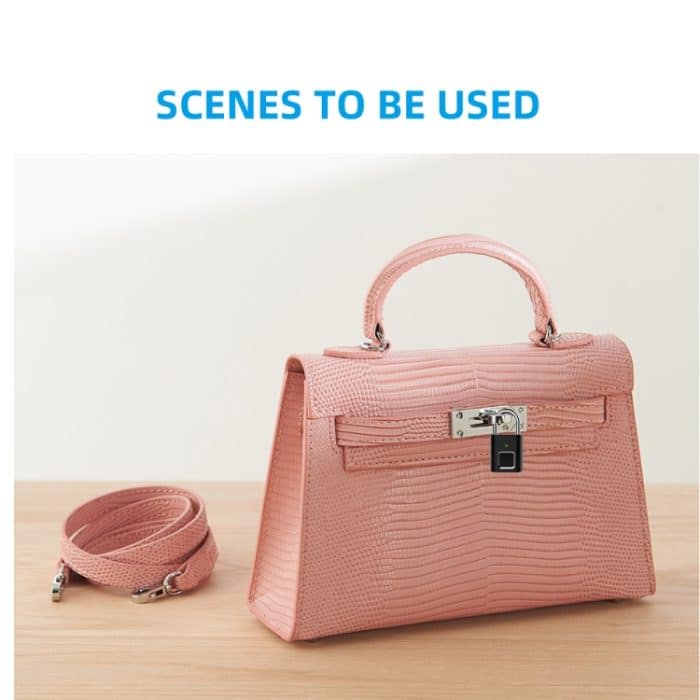 L34 Fingerabdruckschloss Smart Lock Haushaltsgepäckschlafsaal Elektronisches Vorhängeschloss – Bild 13