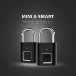 L34 Fingerabdruckschloss Smart Lock Haushaltsgepäckschlafsaal Elektronisches Vorhängeschloss – Bild 6