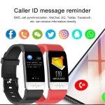 T1 1,14-Zoll-Farbbildschirm-Smartwatch, IP67 wasserdicht, unterstützt Anruferinnerung/Herzfrequenzüberwachung/Sitzungserinnerung/Schlafüberwachung/EKG-Überwachung – Bild 14