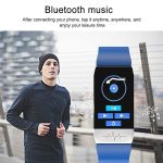 T1 1,14-Zoll-Farbbildschirm-Smartwatch, IP67 wasserdicht, unterstützt Anruferinnerung/Herzfrequenzüberwachung/Sitzungserinnerung/Schlafüberwachung/EKG-Überwachung – Bild 17