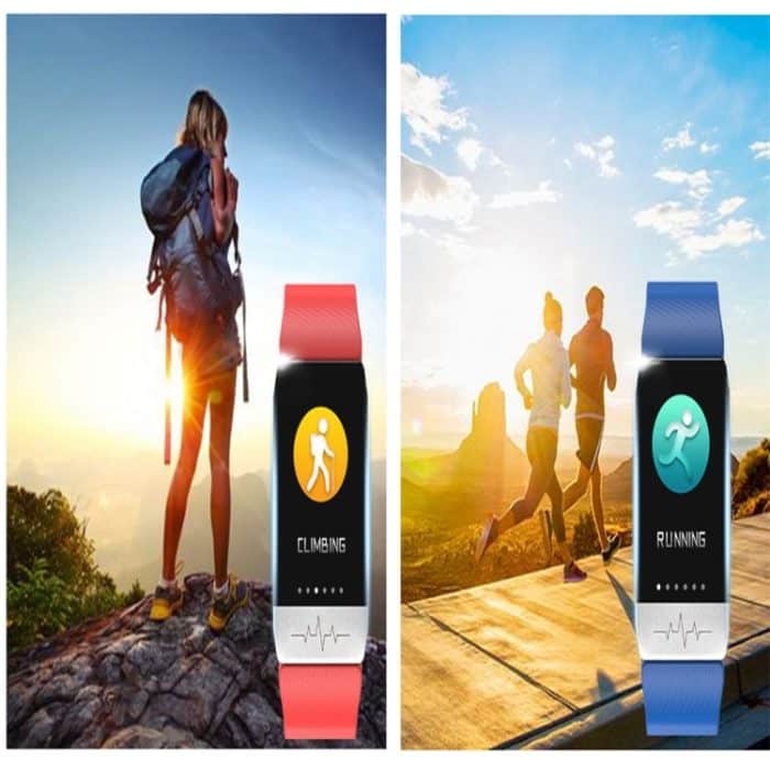 T1 1,14-Zoll-Farbbildschirm-Smartwatch, IP67 wasserdicht, unterstützt Anruferinnerung/Herzfrequenzüberwachung/Sitzungserinnerung/Schlafüberwachung/EKG-Überwachung – Bild 21