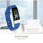 T1 1,14-Zoll-Farbbildschirm-Smartwatch, IP67 wasserdicht, unterstützt Anruferinnerung/Herzfrequenzüberwachung/Sitzungserinnerung/Schlafüberwachung/EKG-Überwachung – Bild 24