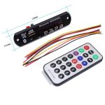 Neueste Ankunft 1 stücke Drahtlose Bluetooth 12V MP3 WMA Decoder Board Audio Modul USB TF Radio Für Auto zubehör, WMA Decoder Board – Bild 2